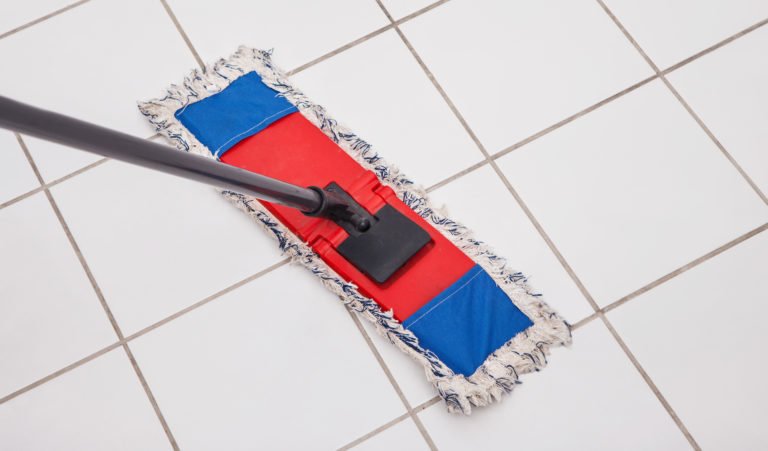 How to Clean White Tile Floors
