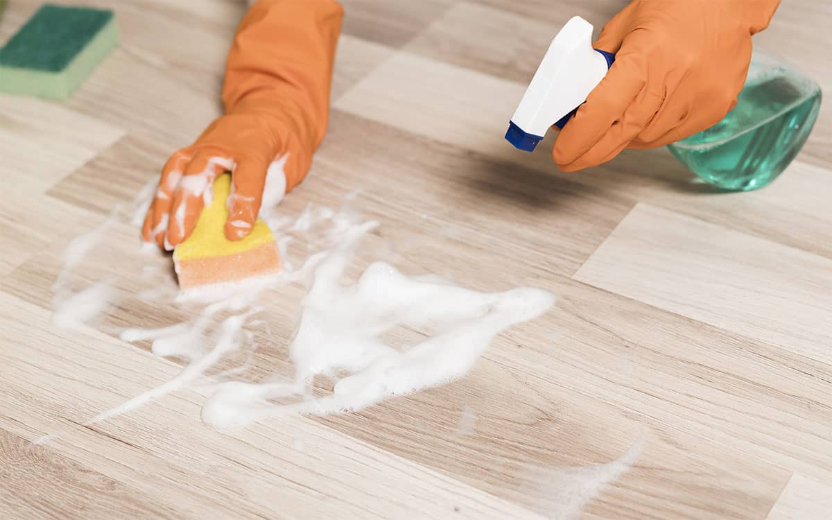 How to Remove Sticky Residue from Vinyl Flooring